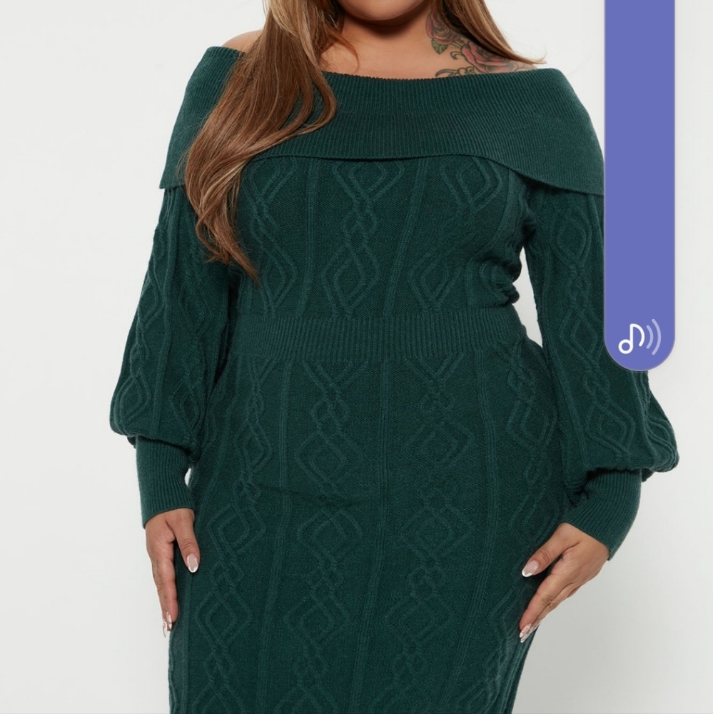 Sweater dress